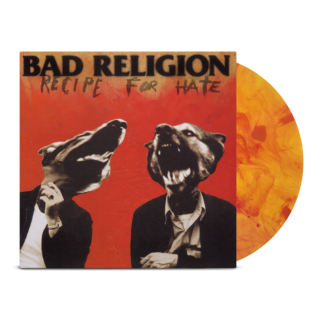 Recipe For Hate LP (Clear/Orange)