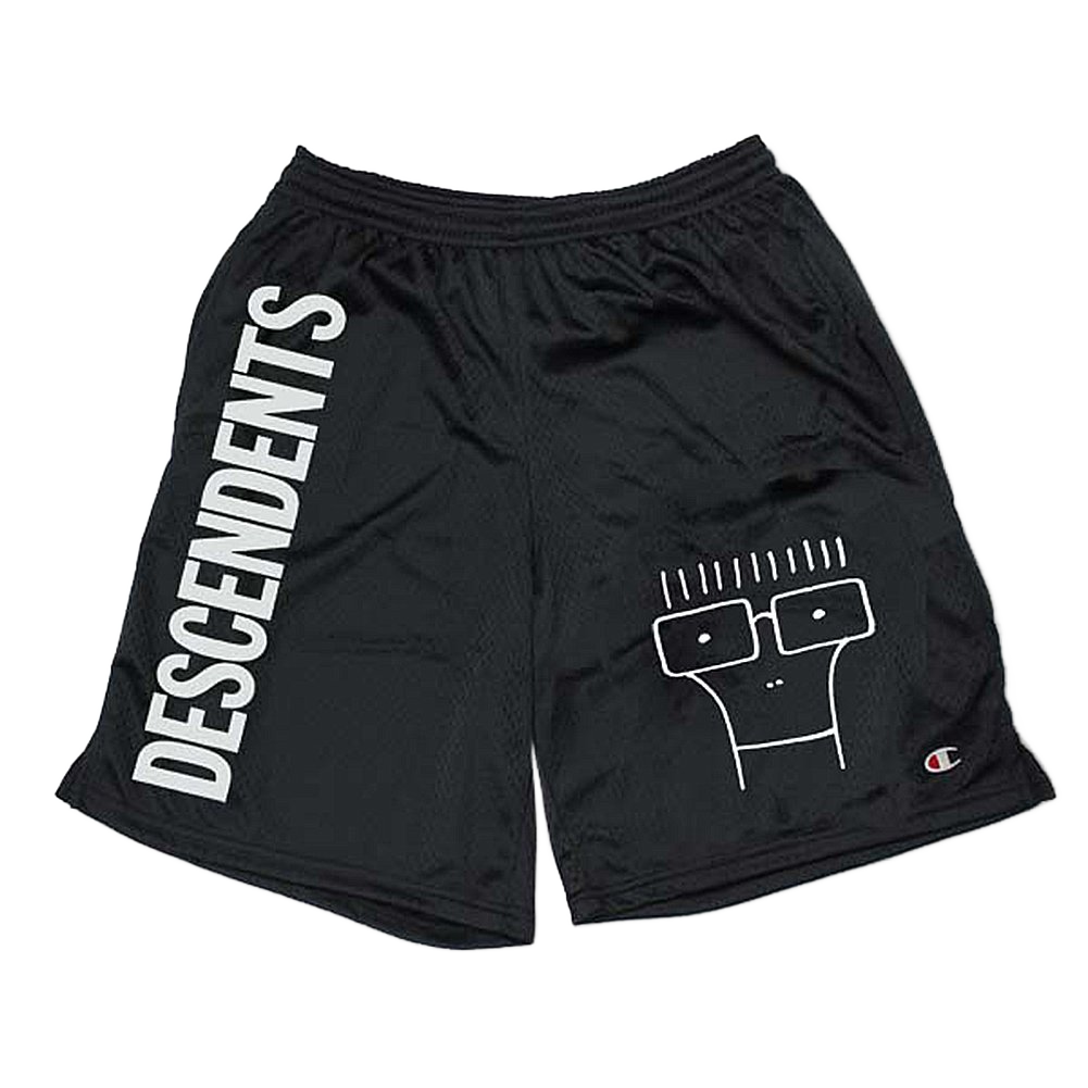 Milo Logo Mesh Shorts (Black)