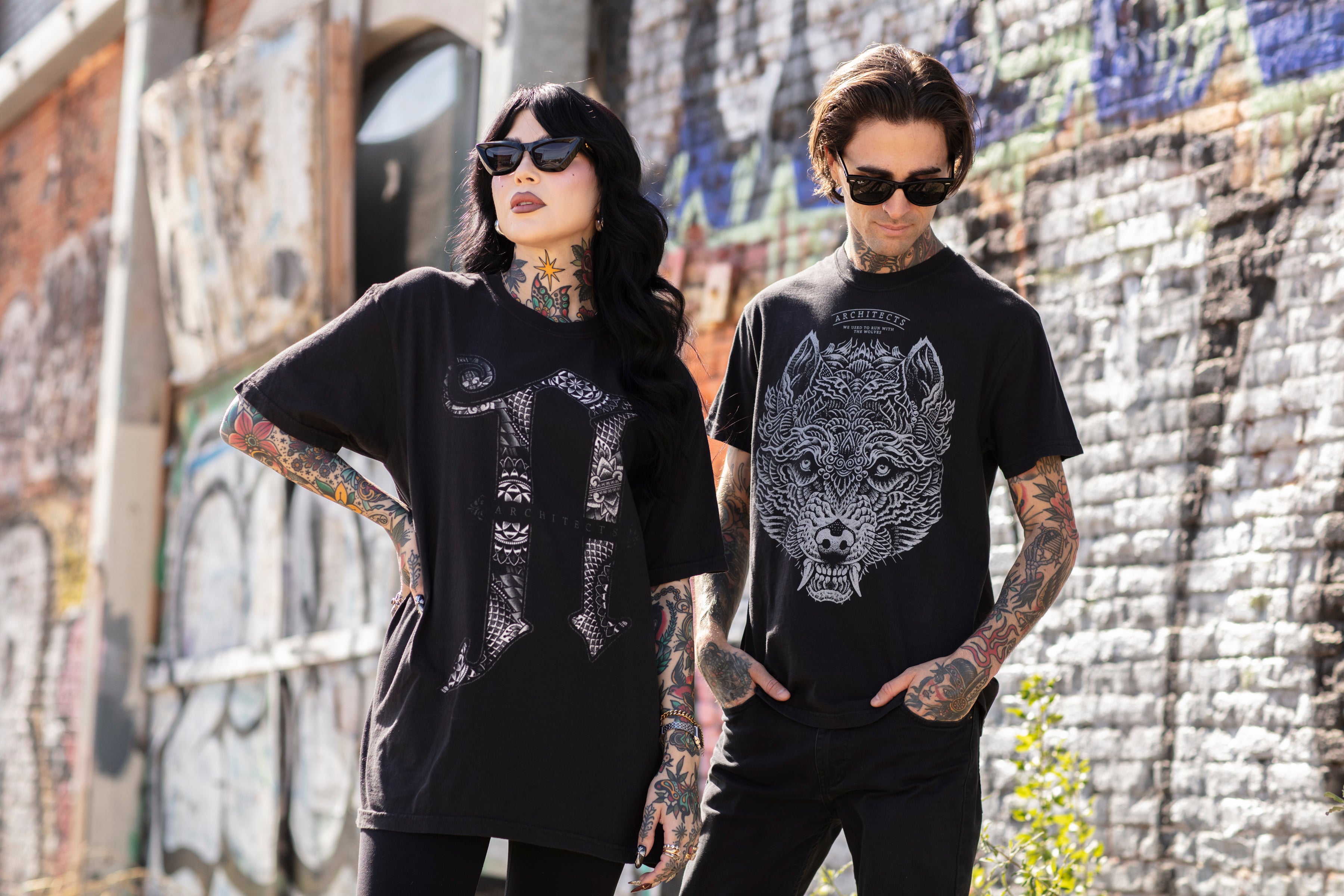 Models Wearing Architects T-Shirts