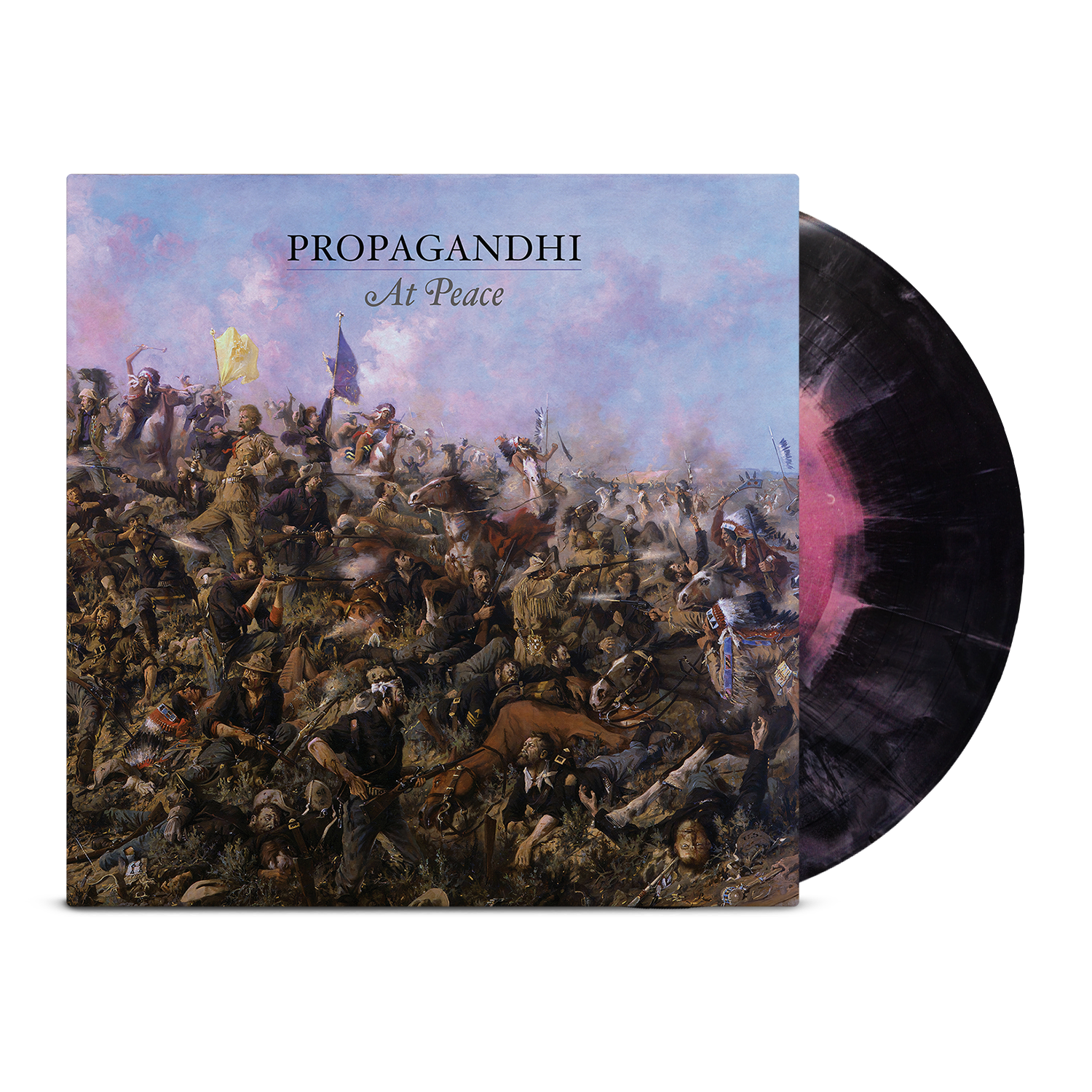 At Peace LP (Pink Acid Wash Splash)