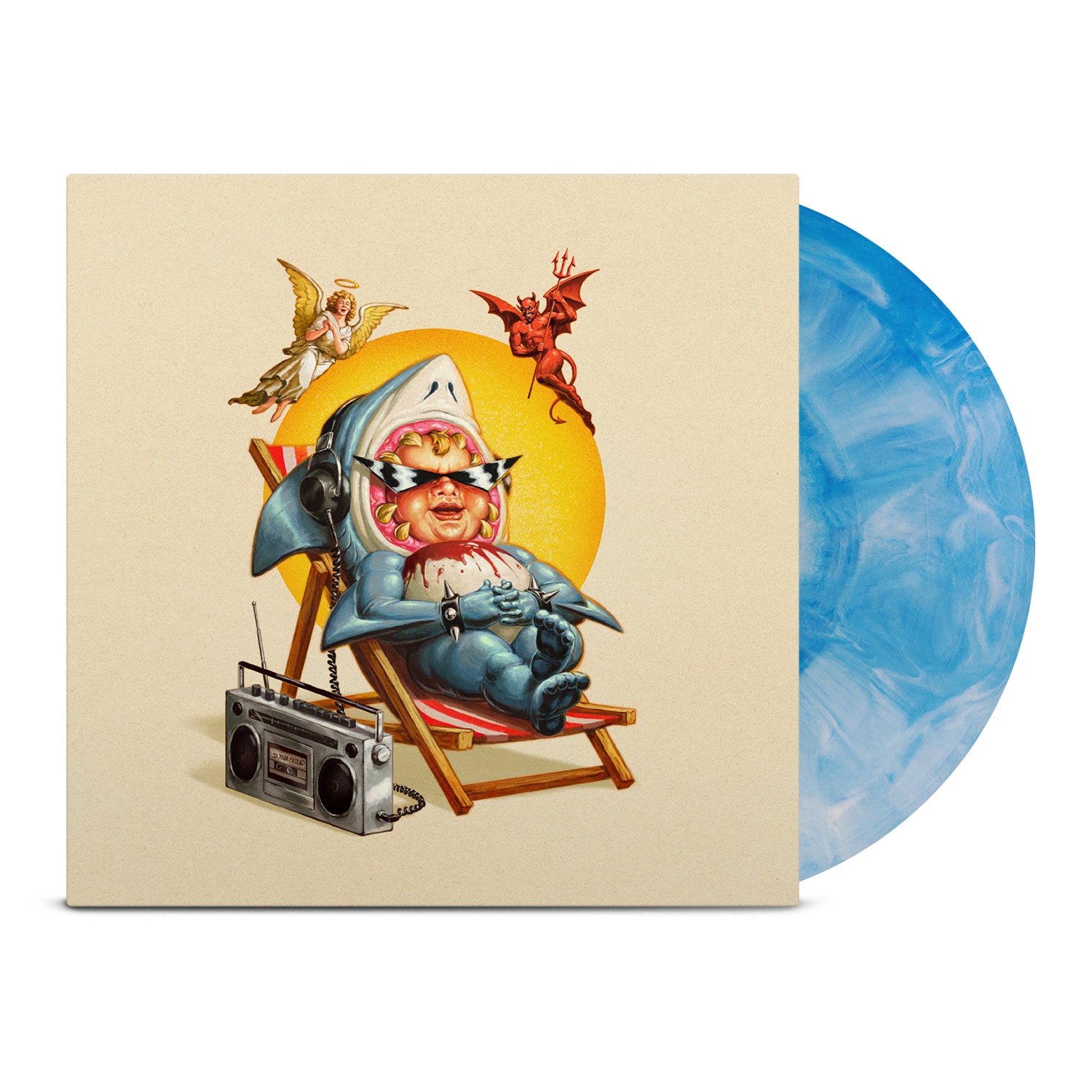 ...IS YOUR FRIEND LP (Kewpie Blue Dream Splash)