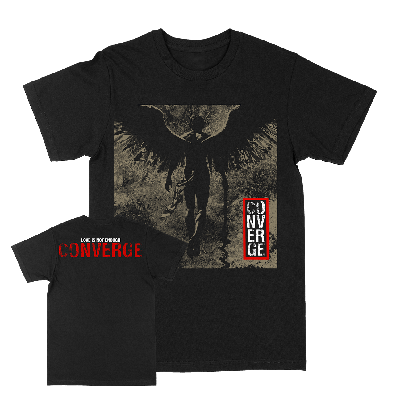 Love Is Not Enough Album T-Shirt (Black)