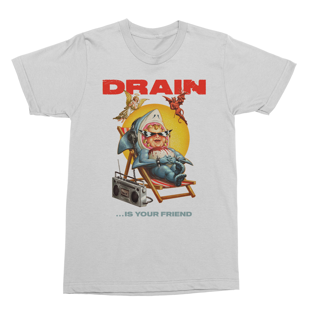 ...IS YOUR FRIEND T-Shirt (White)