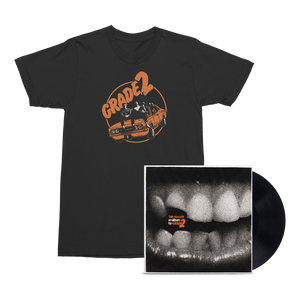 Talk About It LP (Black) + Car T-Shirt (Black) Bundle