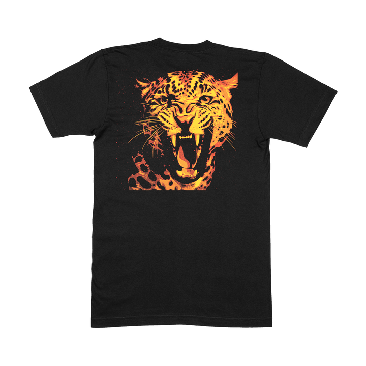 Leopard T-Shirt (Black) Back