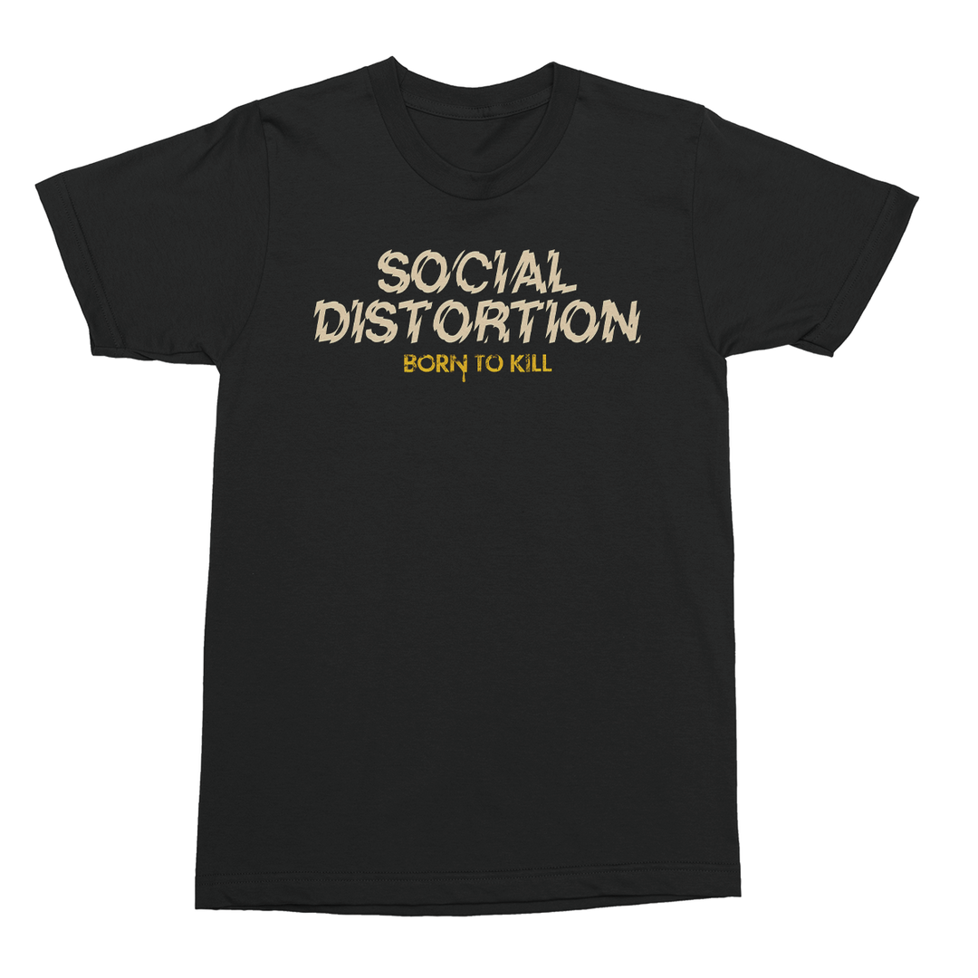 Leopard T-Shirt (Black) Front