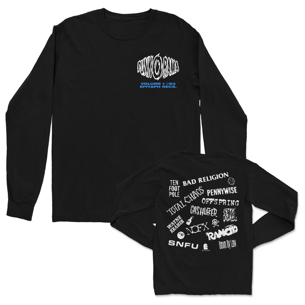 Punk-O-Rama Vol. 1 Logos Long Sleeve (Black)