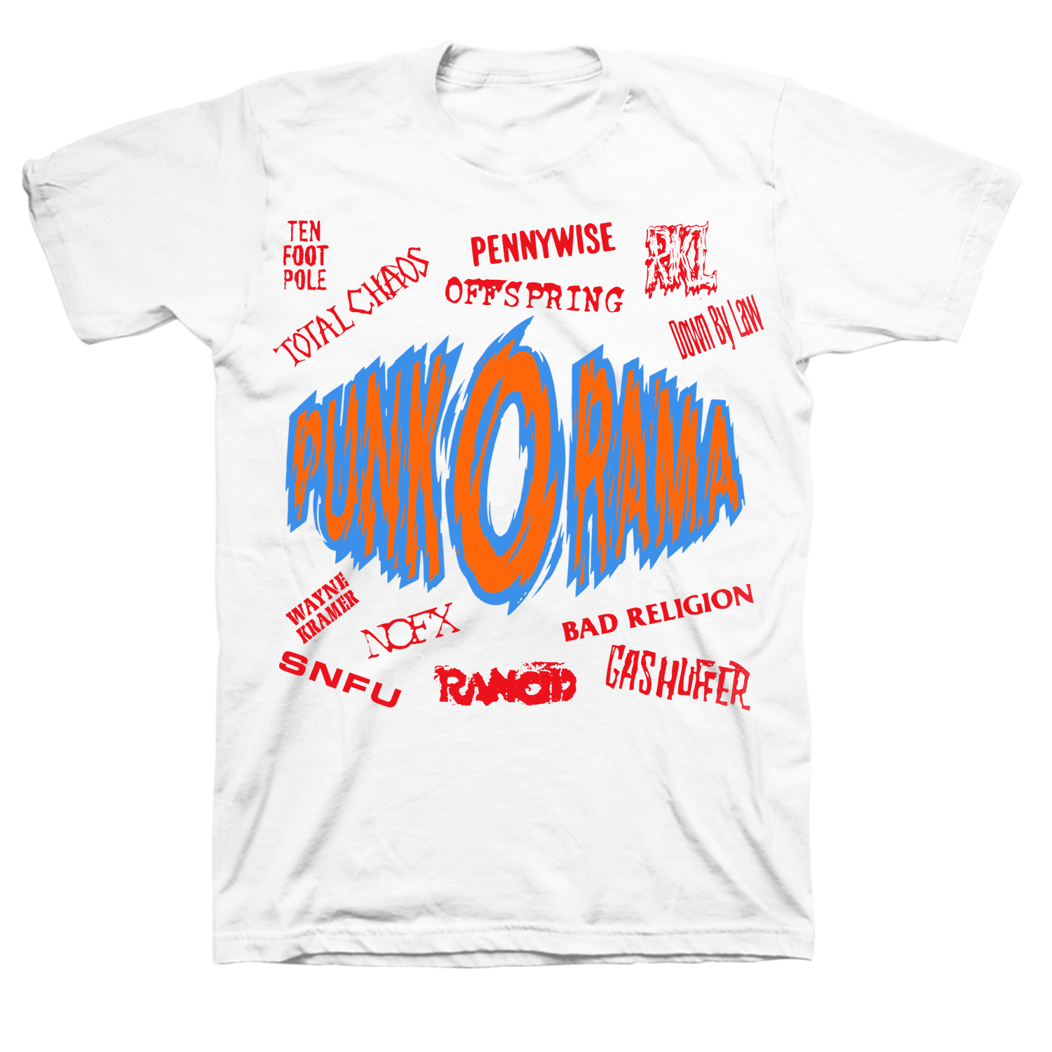 Punk-O-Rama POR Logo Tee (White)