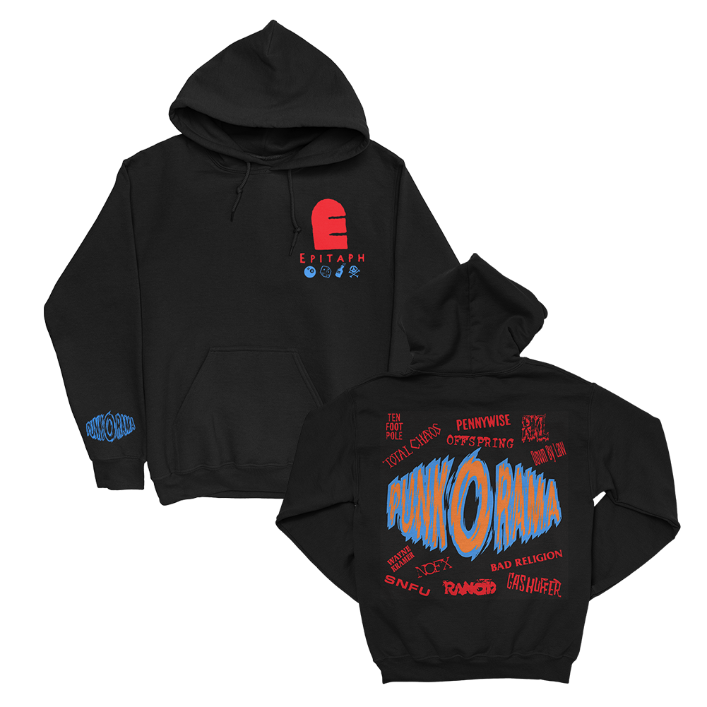 Punk-O-Rama Logo Pullover Hoodie (Black)
