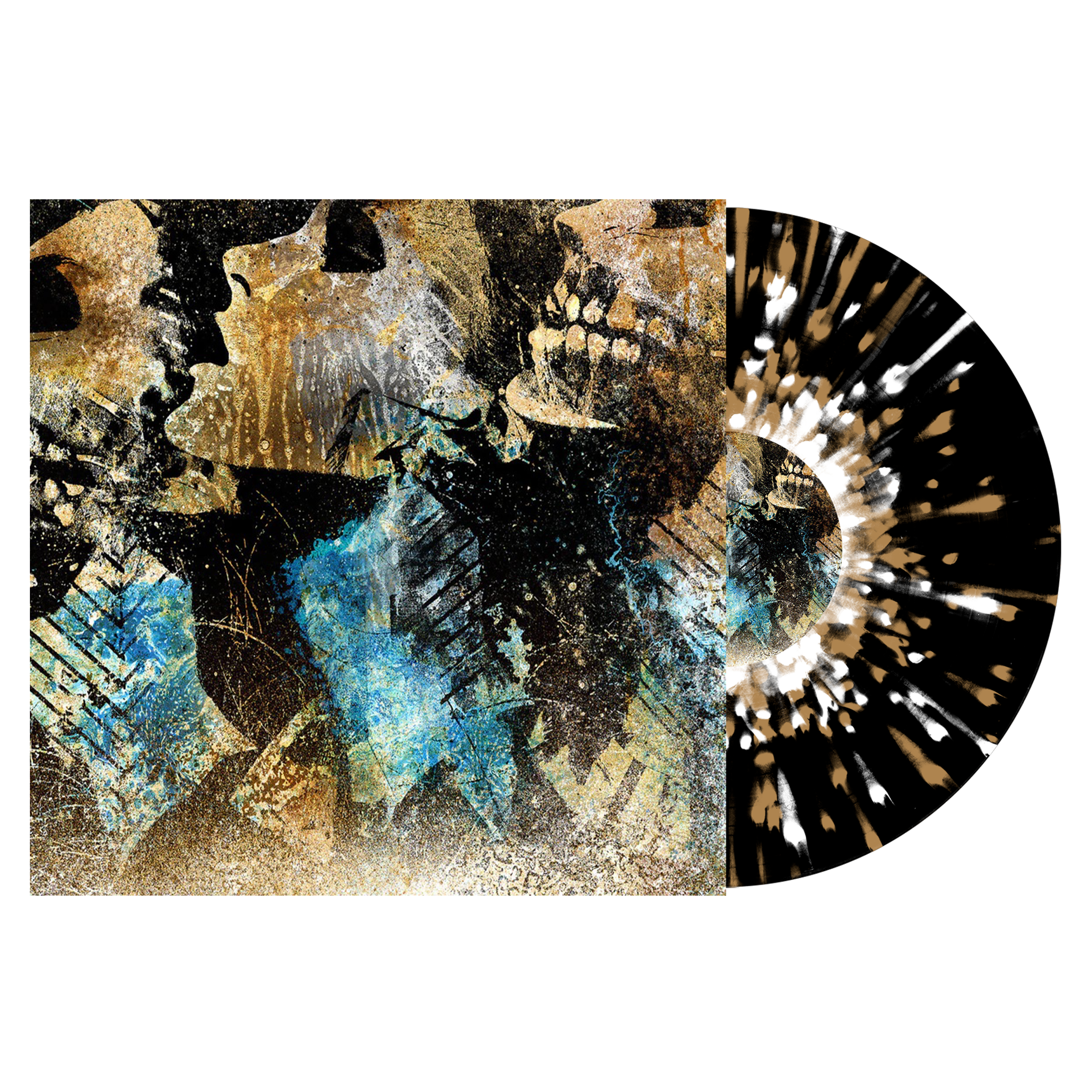 Axe To Fall LP (Black/Gold/White Splatter)