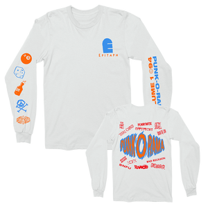 Punk-O-Rama Logo Long Sleeve (White)